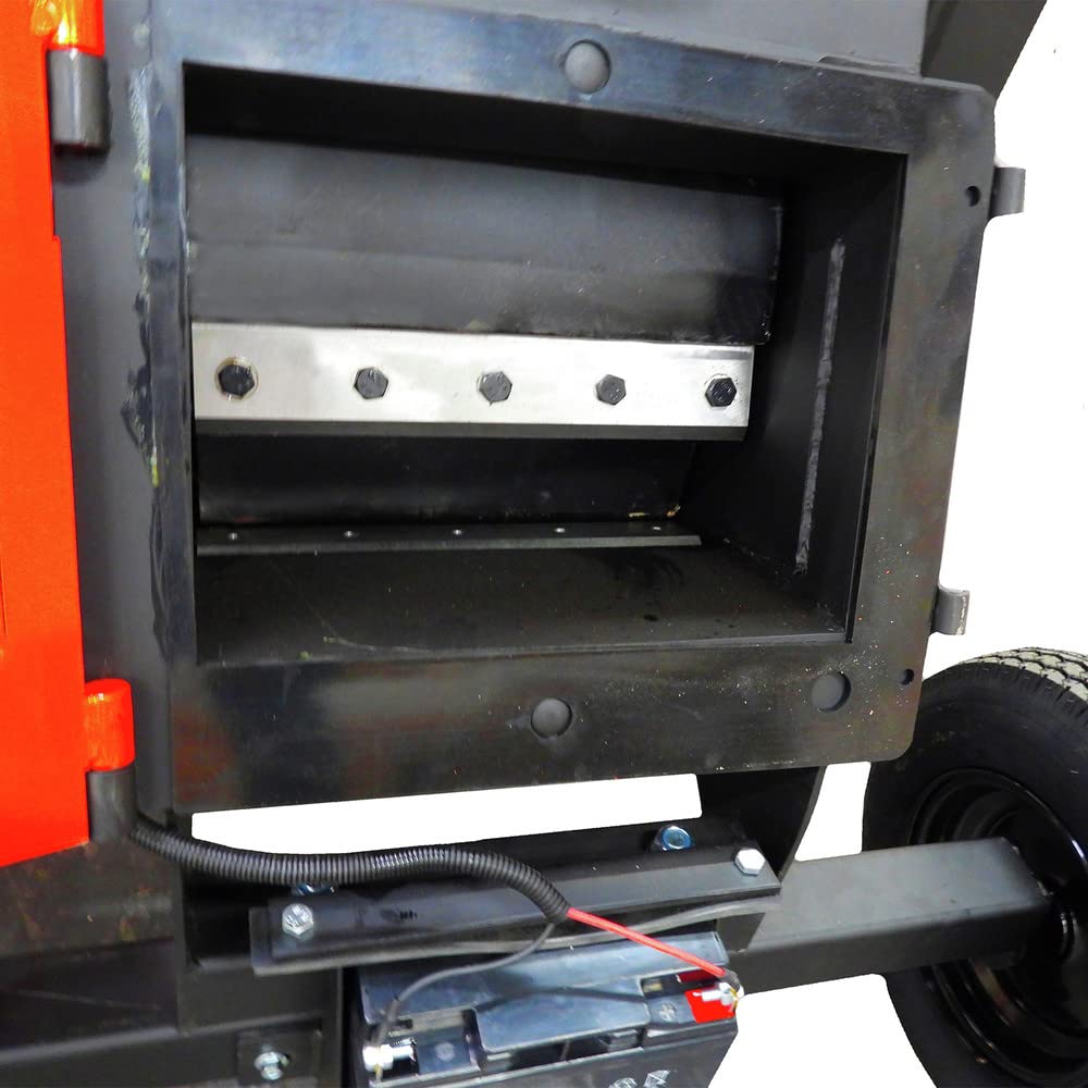 6in DK2 Kinetic Wood Chipper with Electric Start and AUTO Blade Feed CH440 Command PRO Commercial Gas Engine
