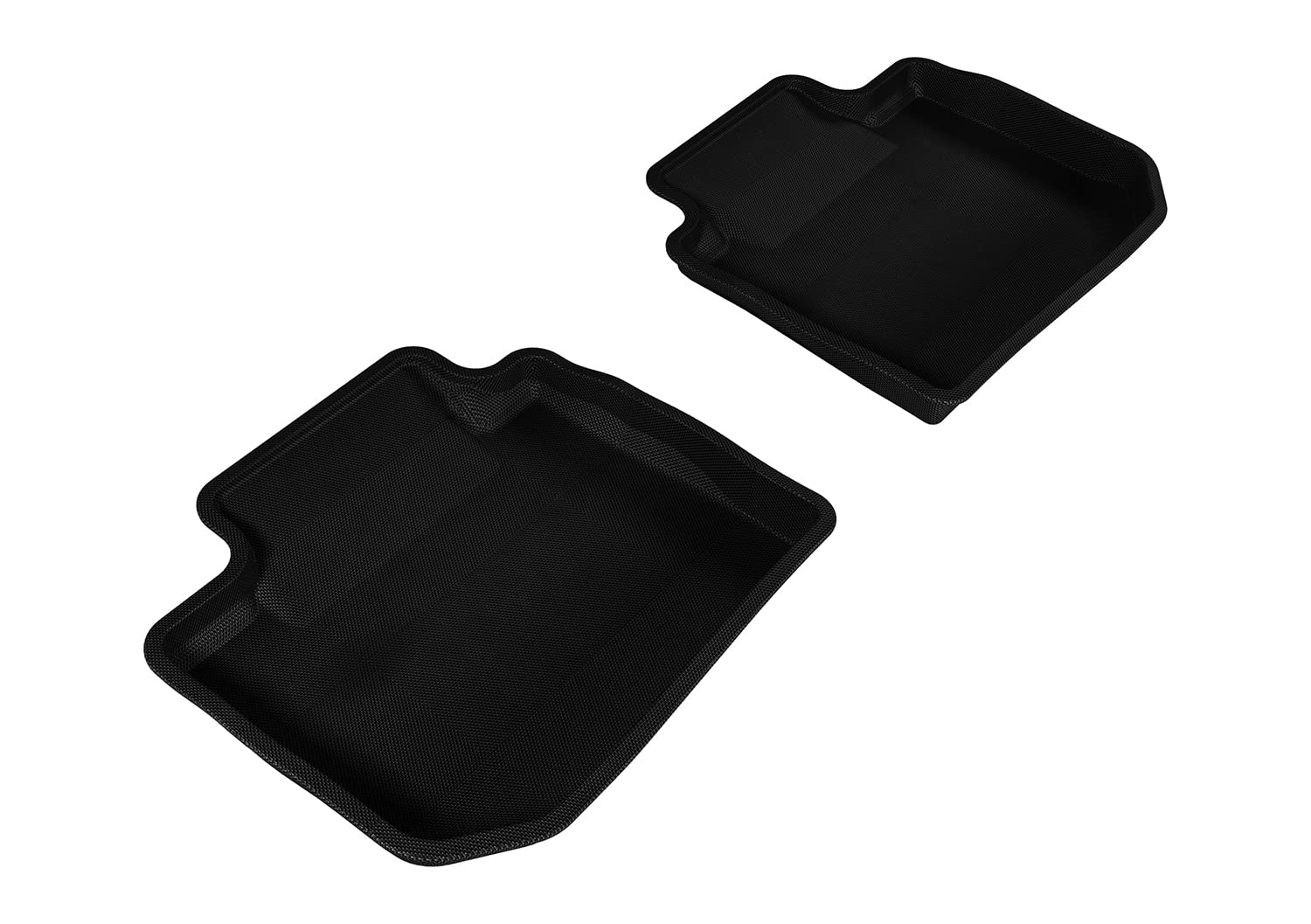 Kagu 3D MAXpider Floor Mat (Black) Compatible with Subaru Impreza 2012-2016 / XV Crosstrek 2013-2017 / WRX 2015-2021 / WRX STI 2015-2021 - Second Row