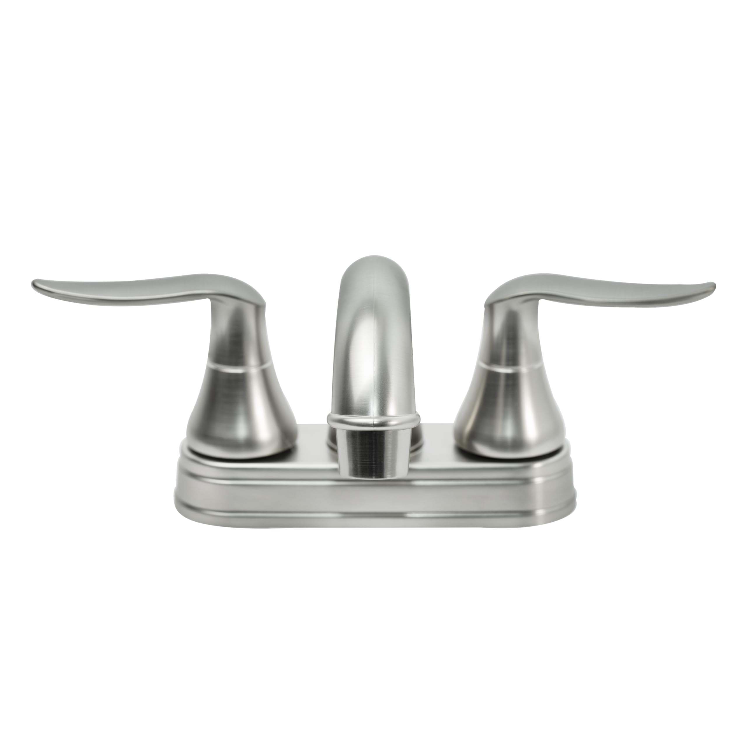 Dura Faucet RV Lavatory Faucet Elegant Arc Spout (Brushed Satin Nickel)