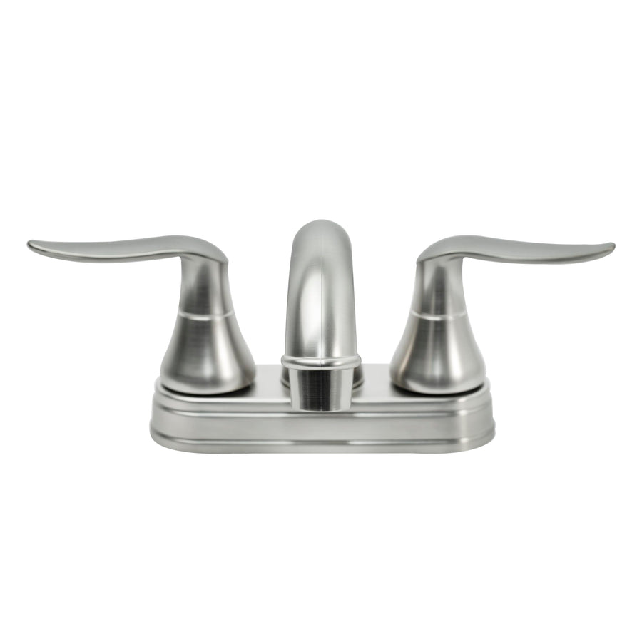 Dura Faucet RV Lavatory Faucet Elegant Arc Spout (Brushed Satin Nickel)