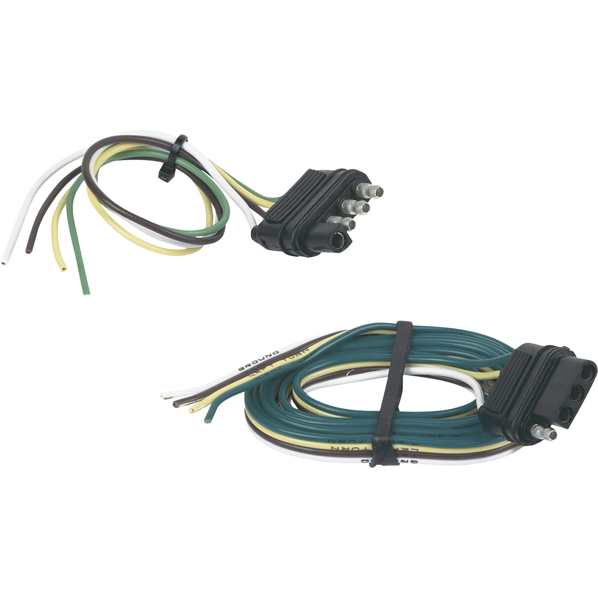 4-Wire Flat Connector Hopkins Towing Solutions - 48in Car/12in Trailer