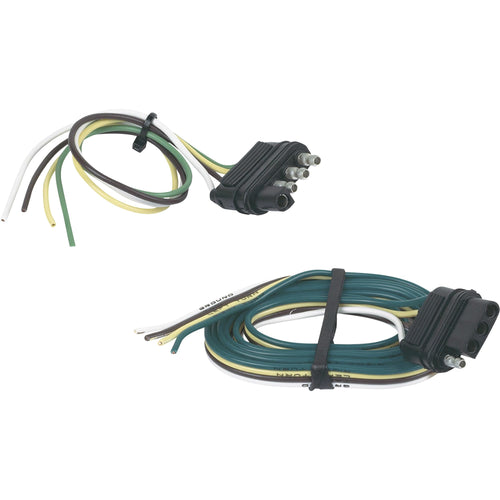 4-Wire Flat Connector Hopkins Towing Solutions - 48in Car/12in Trailer