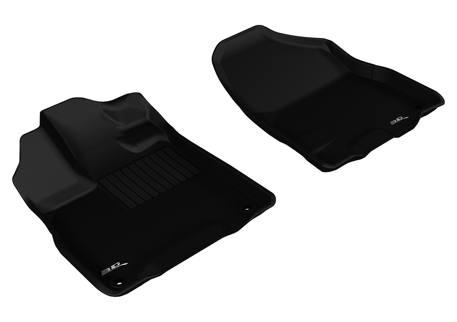 Kagu Floor Mat (Black) 3D MAXpider Compatible with Acura MDX 2014-2020 - R1