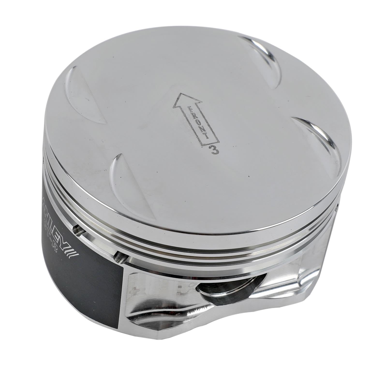 Nissan GT-R Manley Performance (625GR3-1) 3.8L VR38DETT 88.4mm Stroke Flat Top Grade 3 Single Platinum Series Piston w/Ring