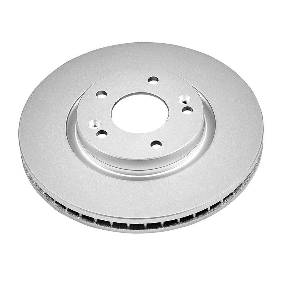 Power Stop Front JBR1328EVC Evolution Geomet Coated Brake Rotor For Hyundai Santa Fe 2007-2009 [Model Specific]