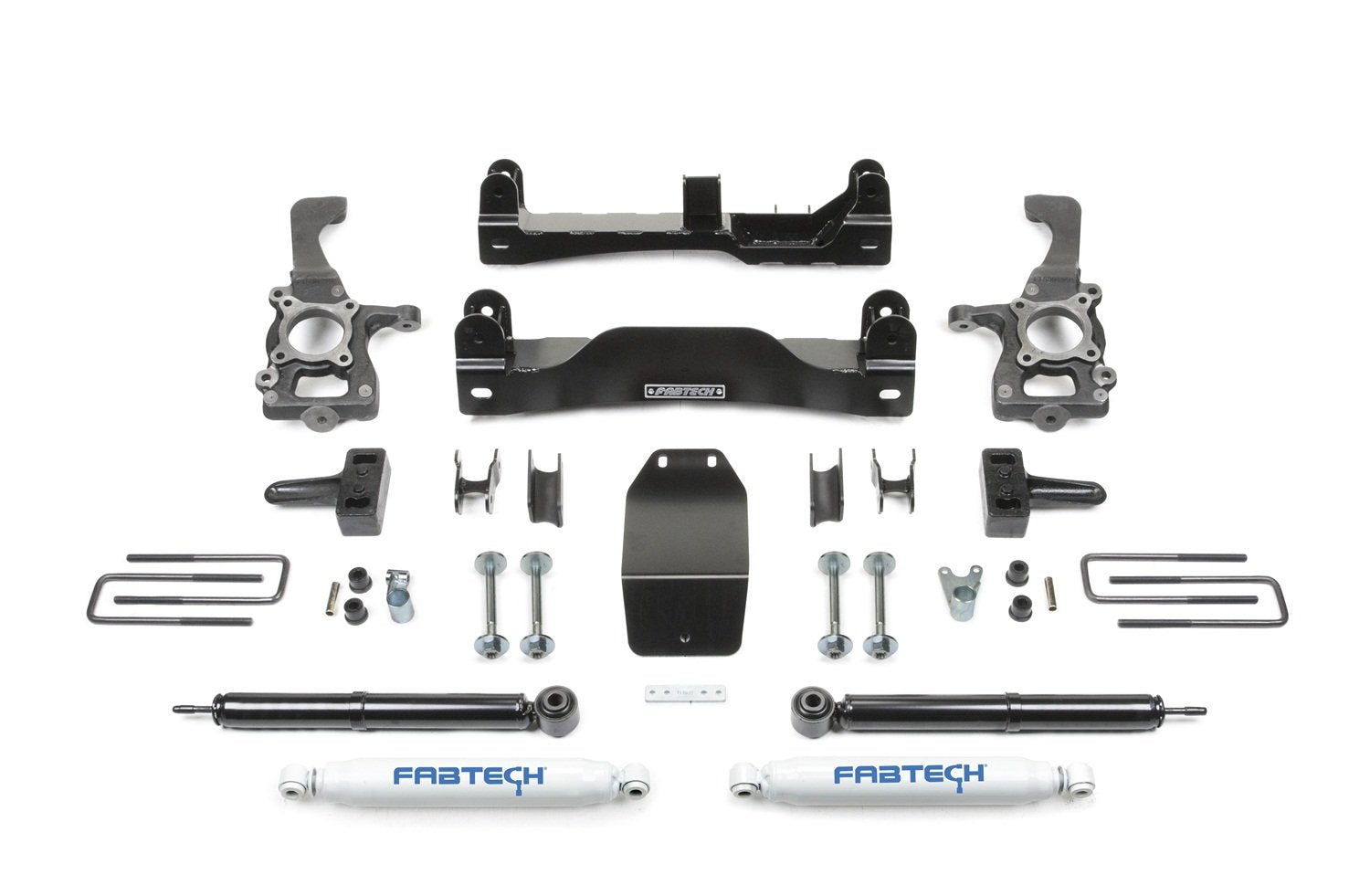 Fabtech K2183 Lift System Basic w/Shocks w/Performance Shocks 4 in. Lift Basic System w/Shocks