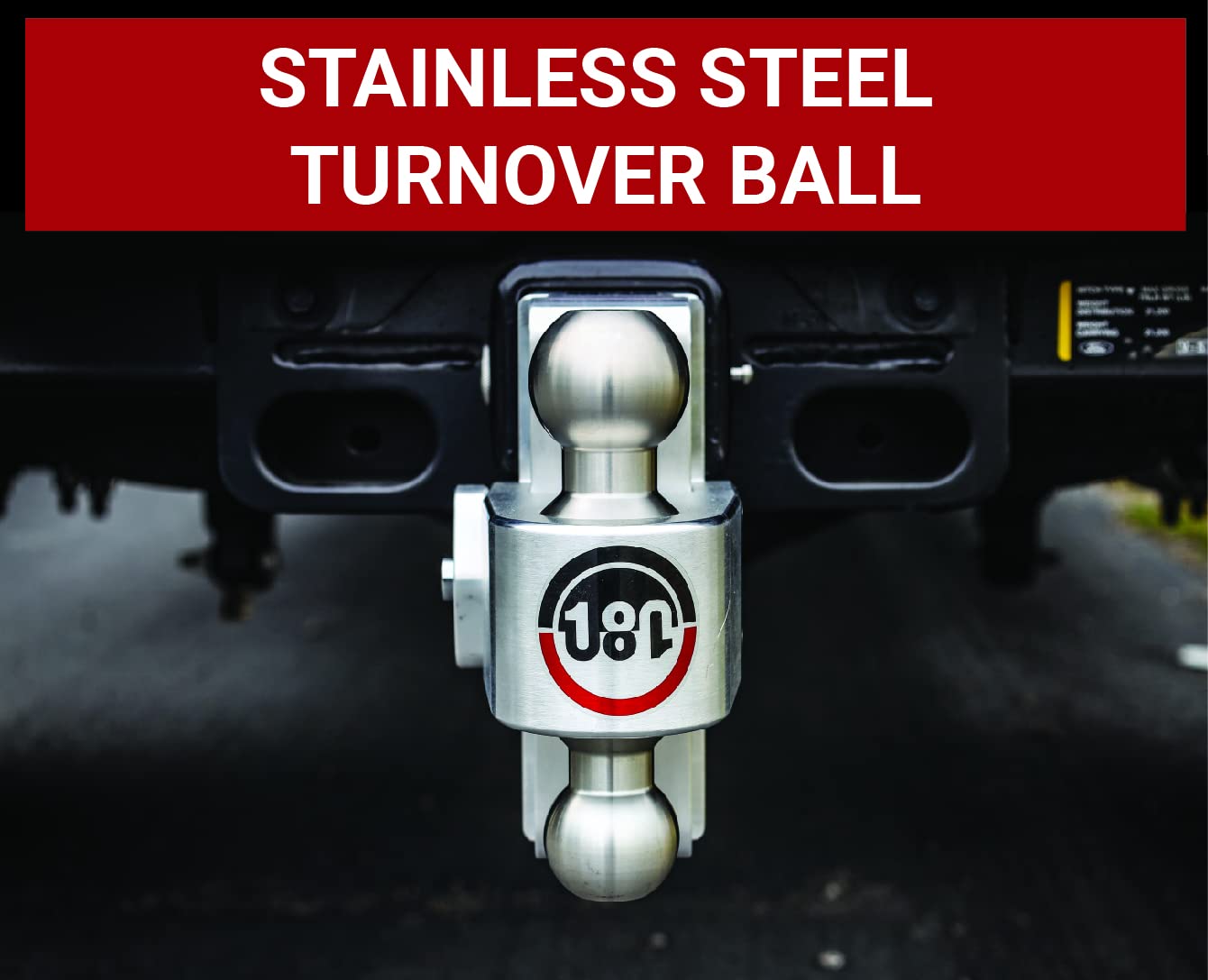 Safe Load Weigh Safe BW Gooseneck Ball Hitch - Premium Tow Hitch for Trailers - Built-in Tongue Weight Gauge - 30,000 lbs GTW, 7,500 Tongue Weight, 2-5/16" Stainless Steel Tow Ball