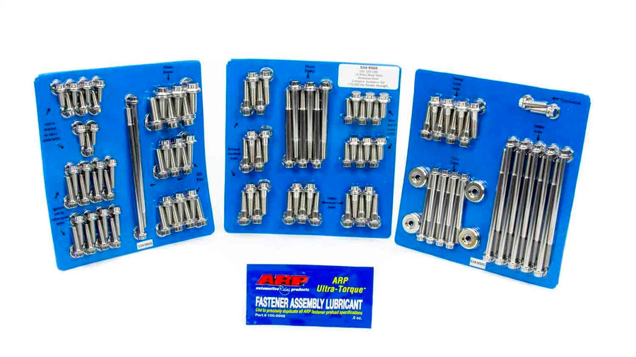 12-Point Stainless Steel ARP Complete Engine Fastener Kit for GM LS 534-9505