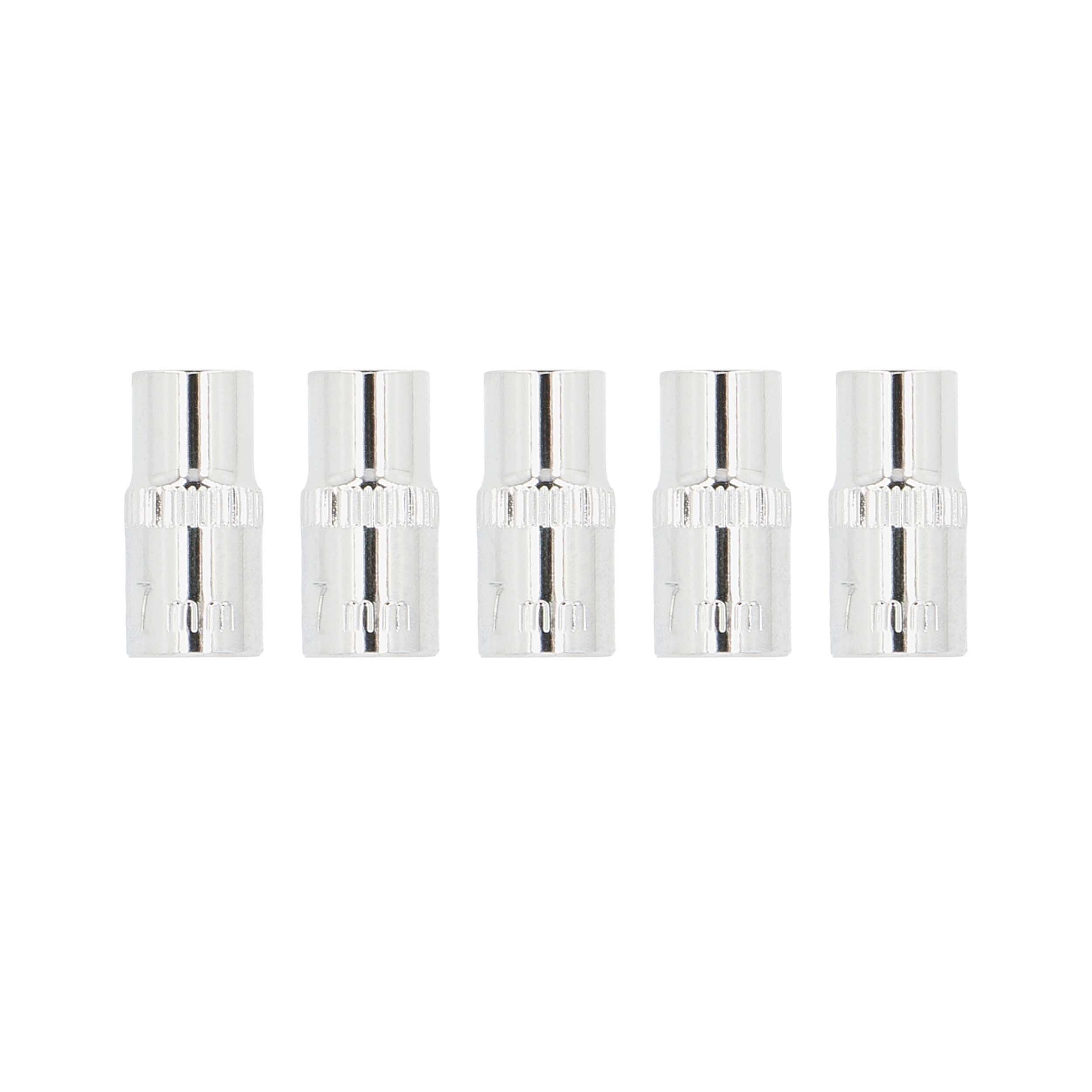 Socket 7MM Metra Brands 1/4" Drive Short Wall 6pt