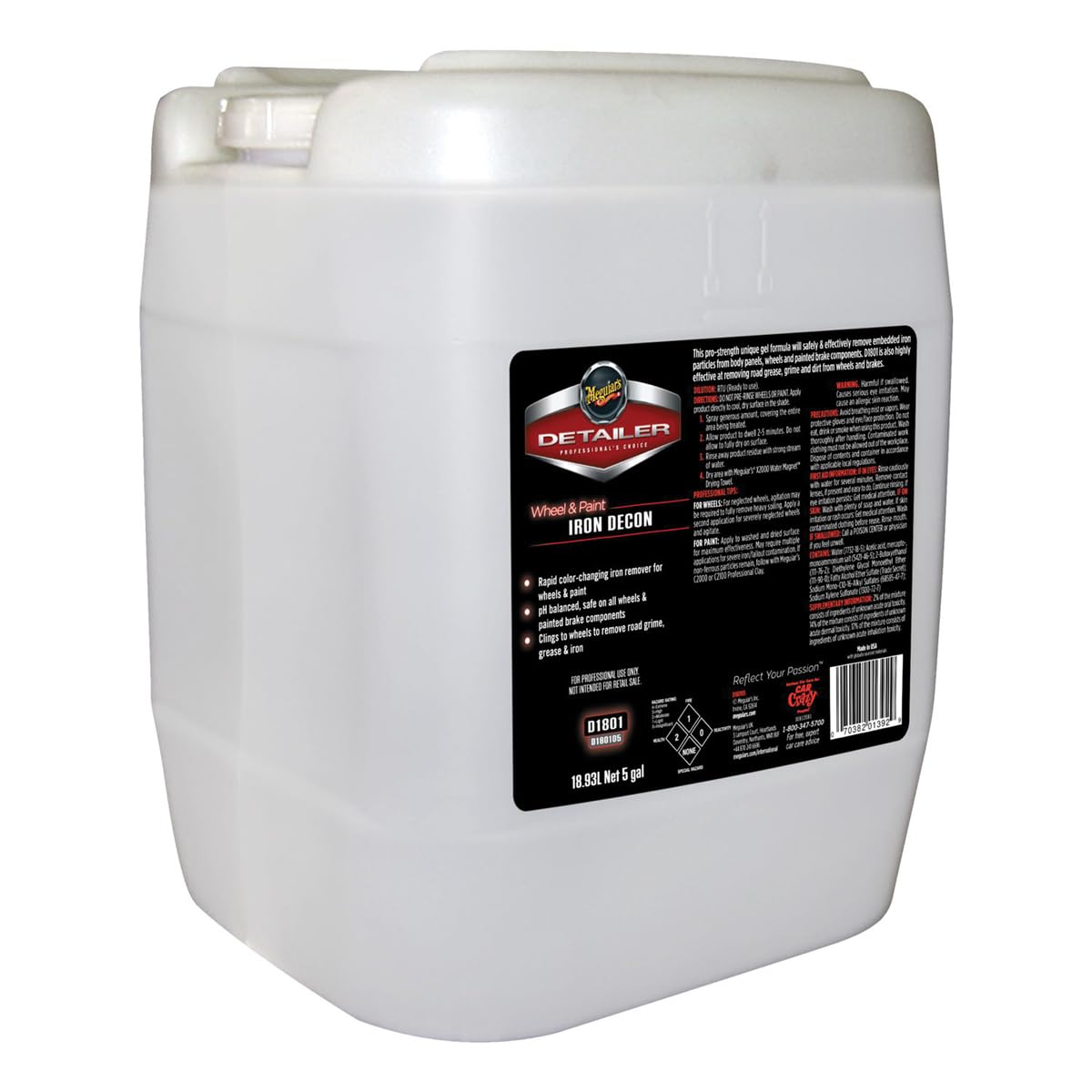 Wheel & Paint Meguiar's Iron Decon D1801 - 5 Gal