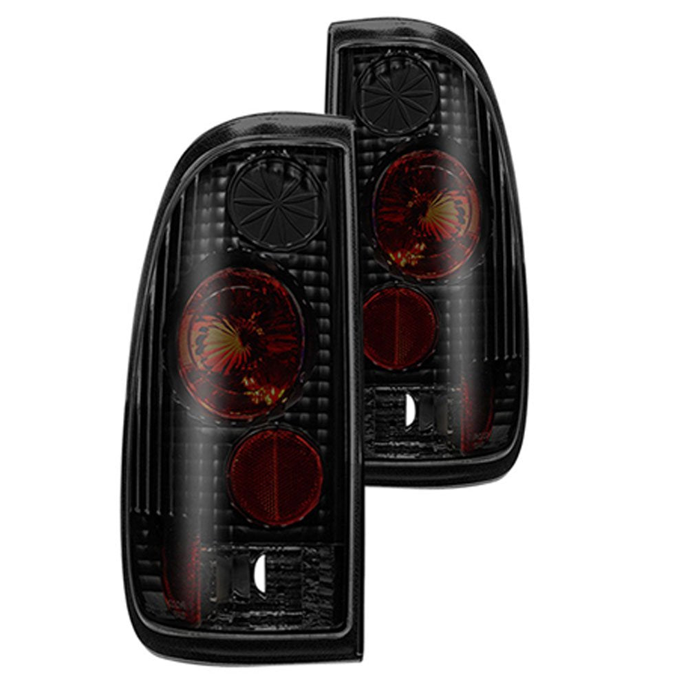 Winjet Tail Lights For 1997-2003 Ford F-Series F150 (Fits ONLY Styleside Models),2004 F150 Heritage, 1999 2000 2001 2002 2003 2004 2005 2006 2007 F250 F350 F450 F550 Super Duty Pickup Truck Taillights