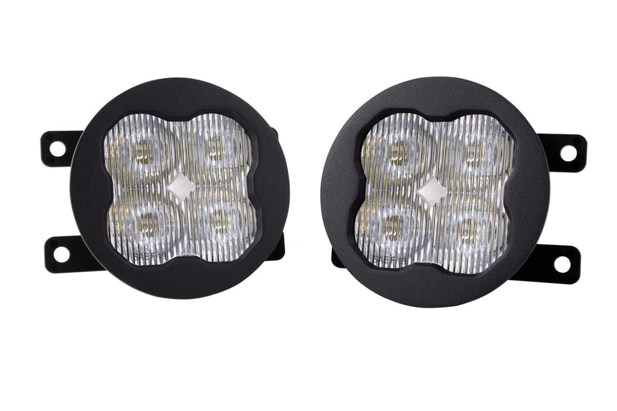 Diode Dynamics Fog Light Kit SS3 SAE/DOT Type A compatible with Ford, Subaru, Honda, Nissan, White SAE Fog Pro with Backlight