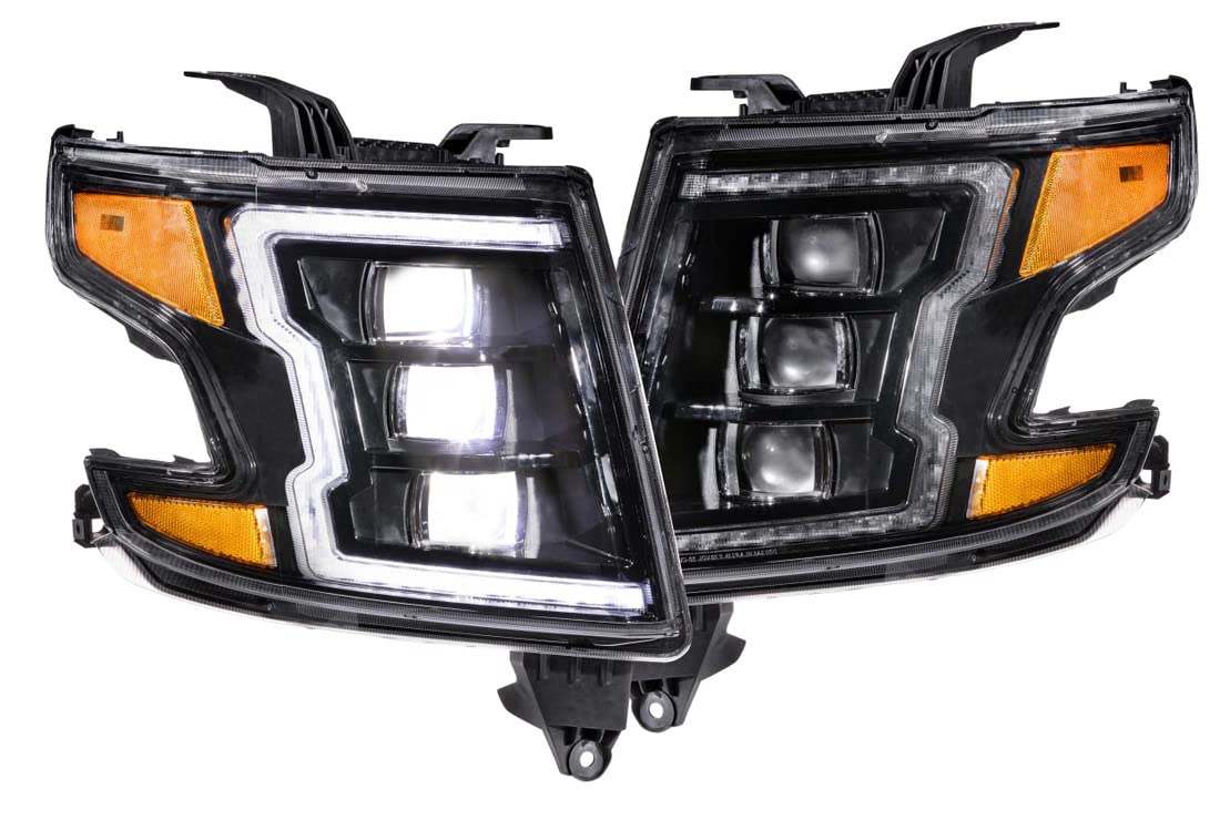 Chevrolet Tahoe/Suburban Morimoto XB LED Headlights (15-20), Pair of Plug and Play Headlight Assemblies (1x LF548)