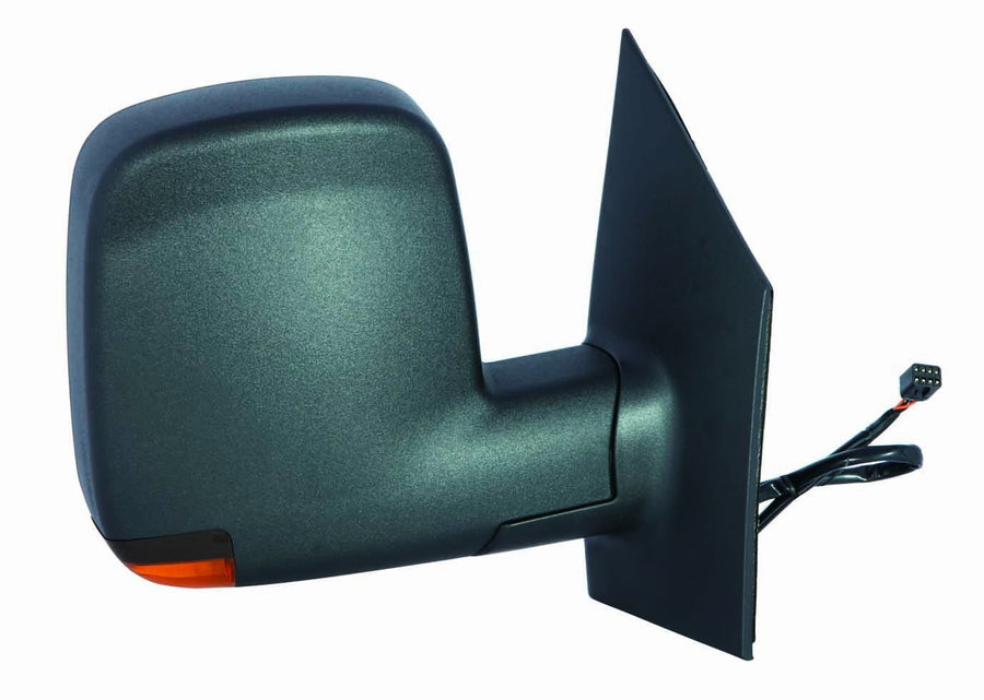 Chevy Express/GMC Savana DEPO 335-5428R3EFH2 Textured Heated Power Mirror with Turn Signal, Black Passenger Side