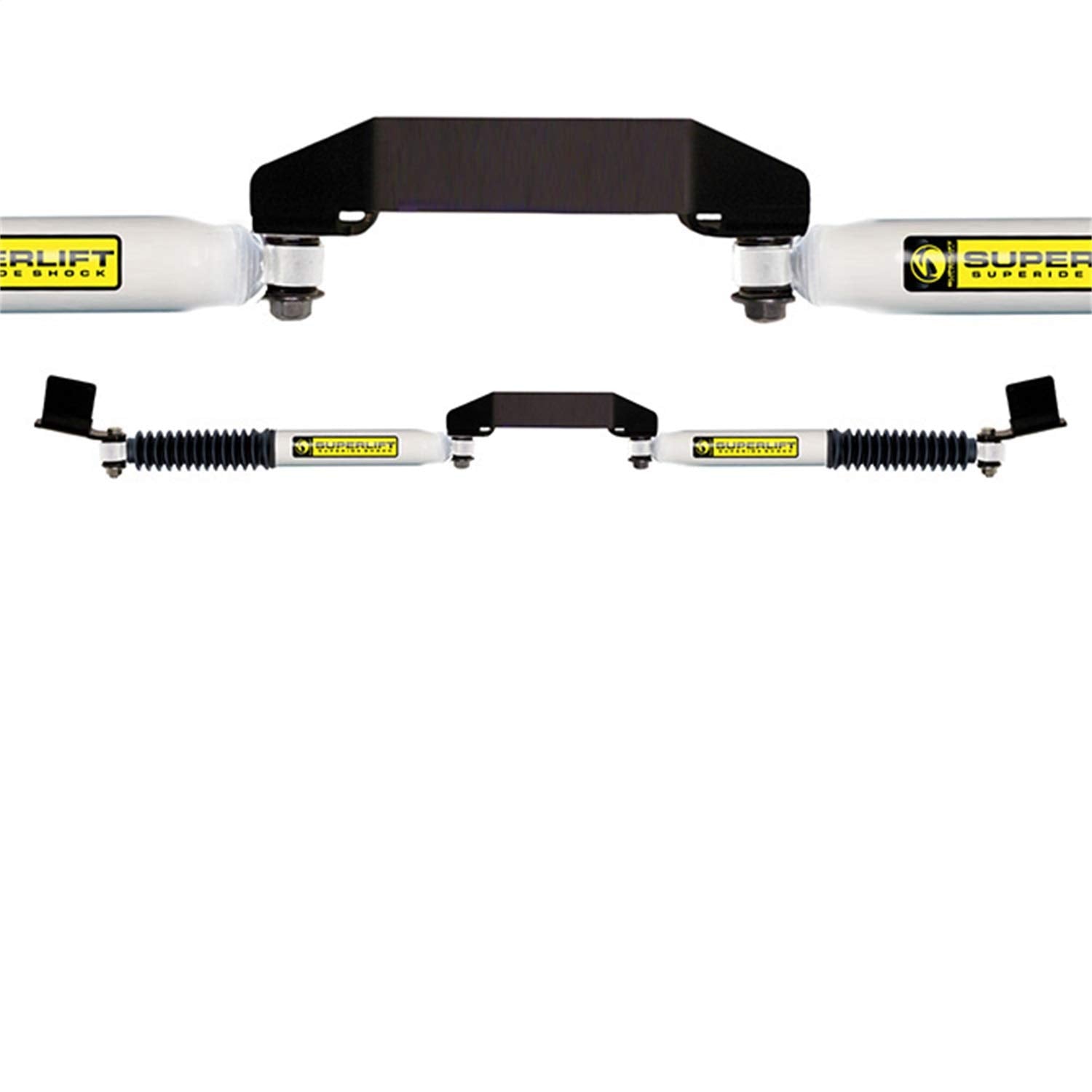 SUPERLIFT SUSPENSION RealTruck Dual Stabilizer Kit for Ford F-250/F-350 | Shadow Series Cylinders | 92694 | Fits 2008-2022 Ford F-250 / F-350 4WD with 3" or Higher Lift