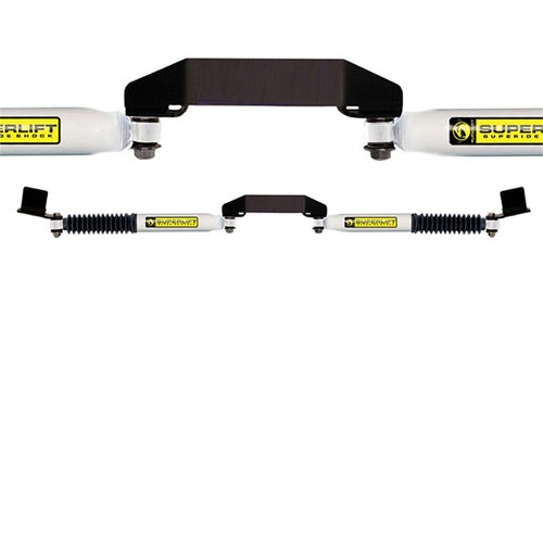 SUPERLIFT SUSPENSION RealTruck Dual Stabilizer Kit for Ford F-250/F-350 | Shadow Series Cylinders | 92694 | Fits 2008-2022 Ford F-250 / F-350 4WD with 3" or Higher Lift