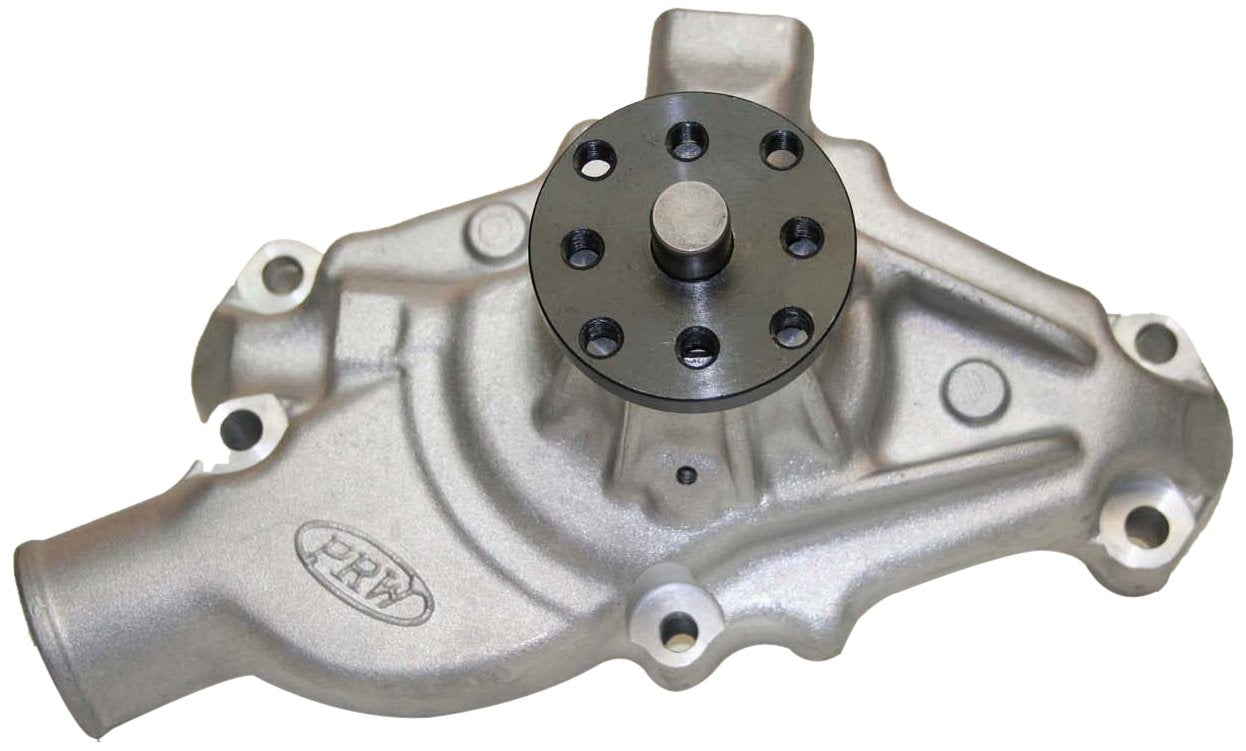 Performance Quotient PRW 1435004 High Flow 3/4" Pilot Shaft Aluminum Water Pump for Chevy 350 Corvette 1984-91 Reverse Rotation