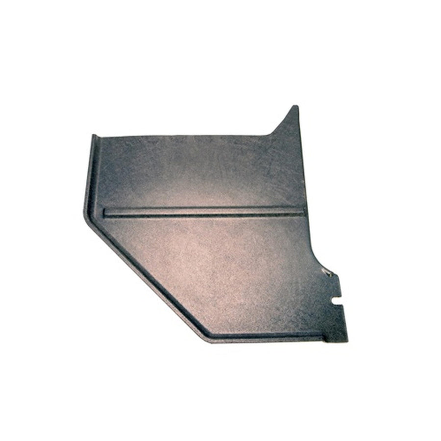 Scott Drake Black Concours Kick Panels, Compatible with 1964-1966 Ford Mustang Coupe/Fastback, Model C5ZZ-65023445BK