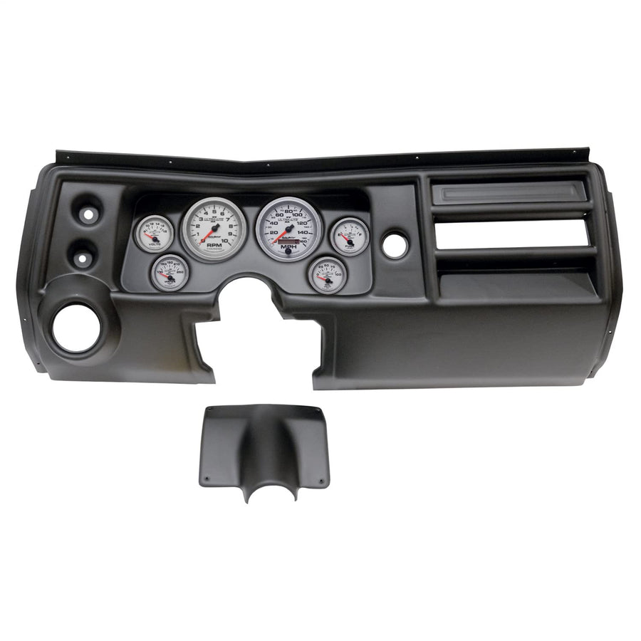 AutoMeter Dash Kit Direct Fit, (3 3/8" X2, 2 1/16" X4), Chevy Chevelle Vent 68, Ultra-Lite Ii (2902-14)