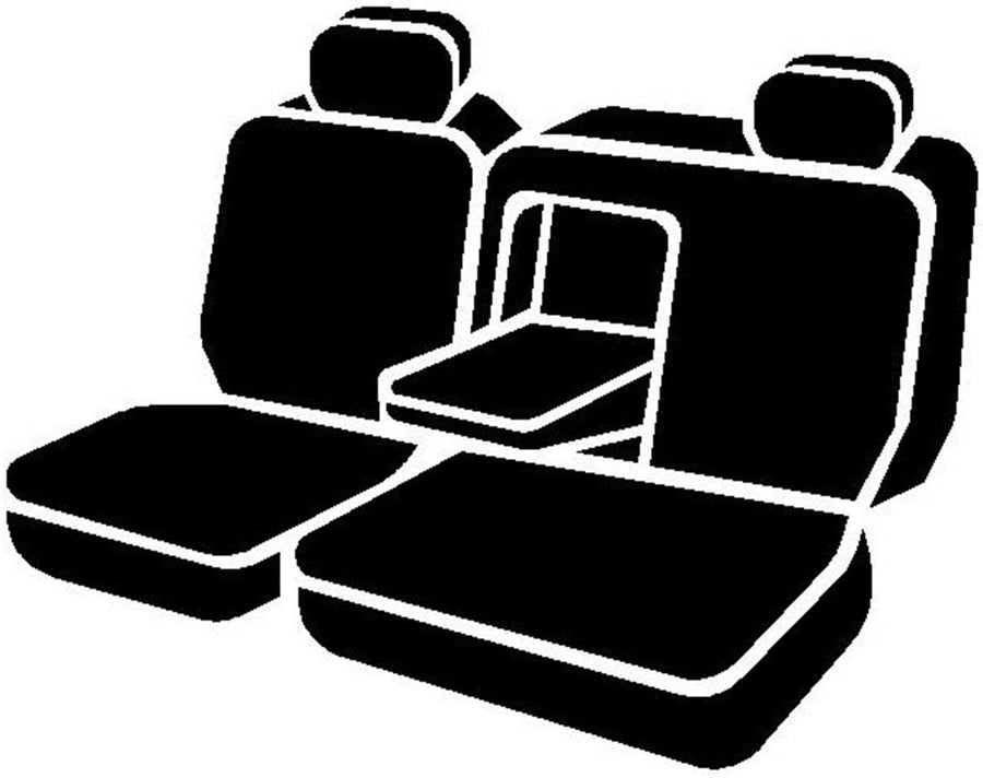 Fia Custom Fit TR42-24 NAVY Rear Seat Cover Split Seat 60/40 - Saddle Blanket, (Navy)