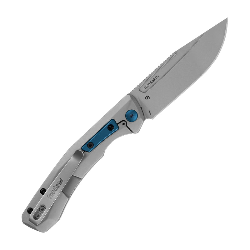 Kershaw XL Highball Clip Point Pocket Knife, 3.3-in. Blade, Manual KVT Ball Bearings Opening, Frame Lock (7020)