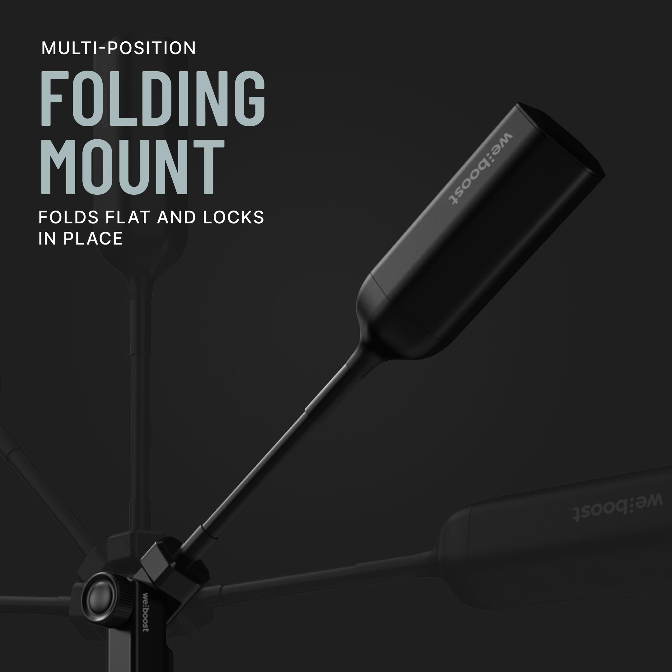 weBoost Drive Overland Reach - Cell Phone Signal Booster for Off Road Vehicles | Boosts 5G & 4G LTE for All U.S. Carriers - Verizon, AT&T, T-Mobile & More | Made in The U.S. | FCC Approved