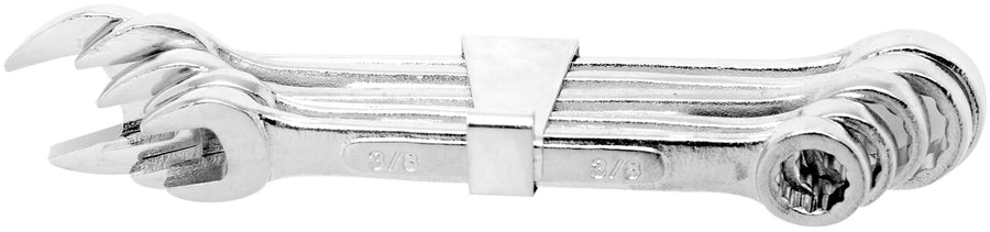 Tool Performance 1405 SAE Sizes: 3/8, 7/16, 1/2, 9/16 and 5/8-Inch Alloy Steel Combination Wrench Set for Heavy Duty Mechanics and DIY Enthusiasts
