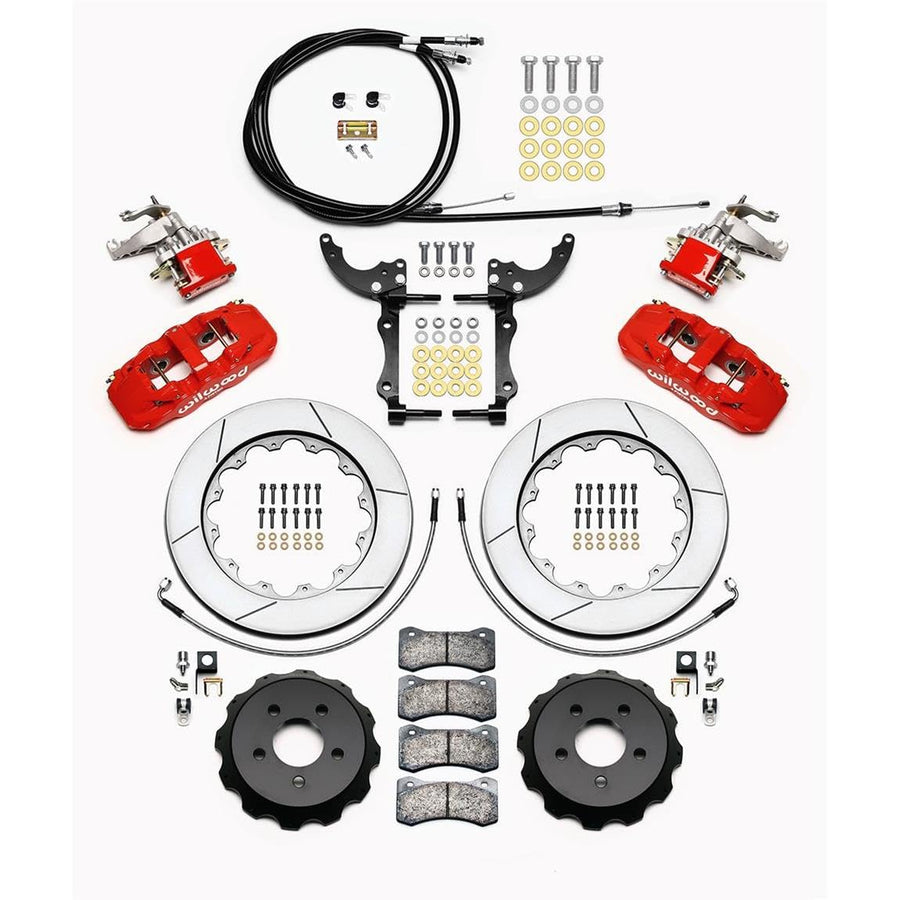Rear AERO4 / MC4 Kit,14.00, Red