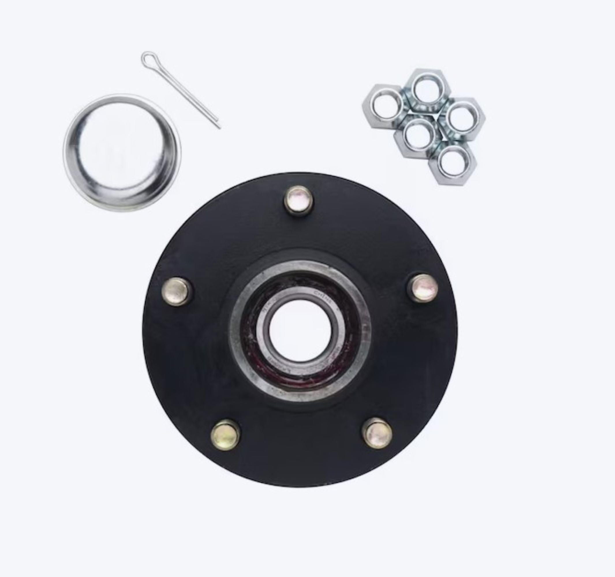 5-Bolt Hub Assembly Carry-On Trailer with 1-1/16-In Bearings - 1,250 lb Weight Capacity, 155T