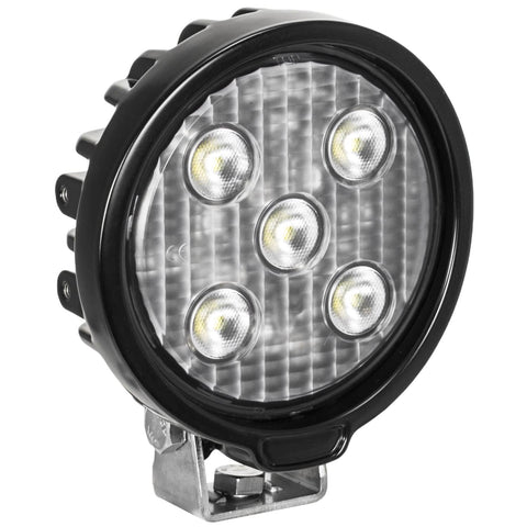 Vision X VL Series Work Light Round Five 4-WATT LEDs 40 Degree Flood Pattern with DUETSCH Connector