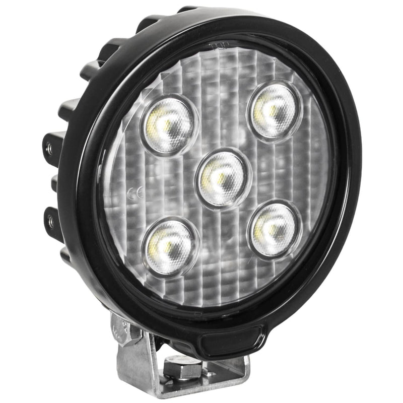 Vision X VL Series Work Light Round Five 4-WATT LEDs 40 Degree Flood Pattern with DUETSCH Connector