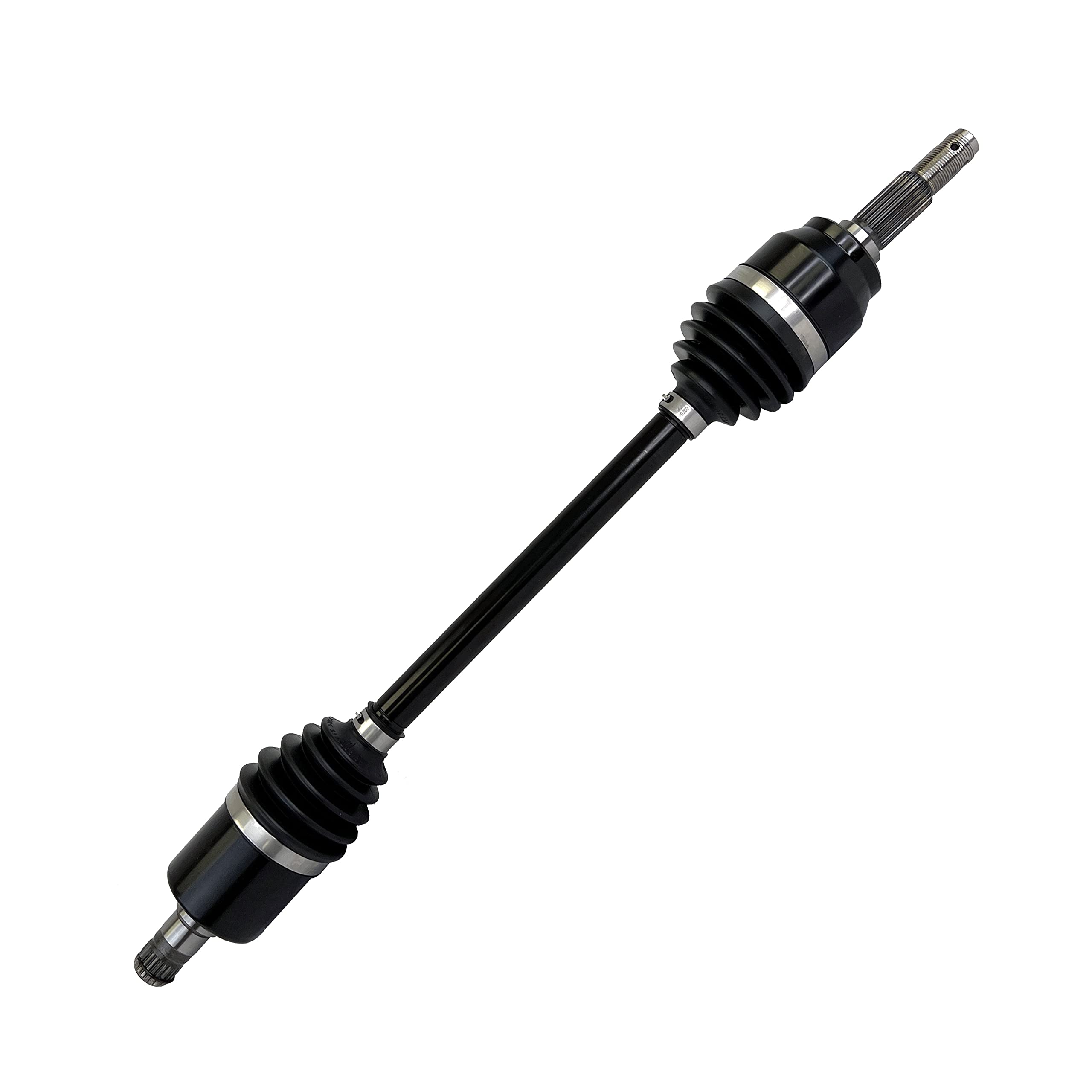 Front Left/Right Rugged Performance Axle for (2013-19) John Deere Gator XUV, Stainless-Steel Clamps Coated for Protection & Machined Heat Treated for Long Life, Easy Install OEM: AM148393