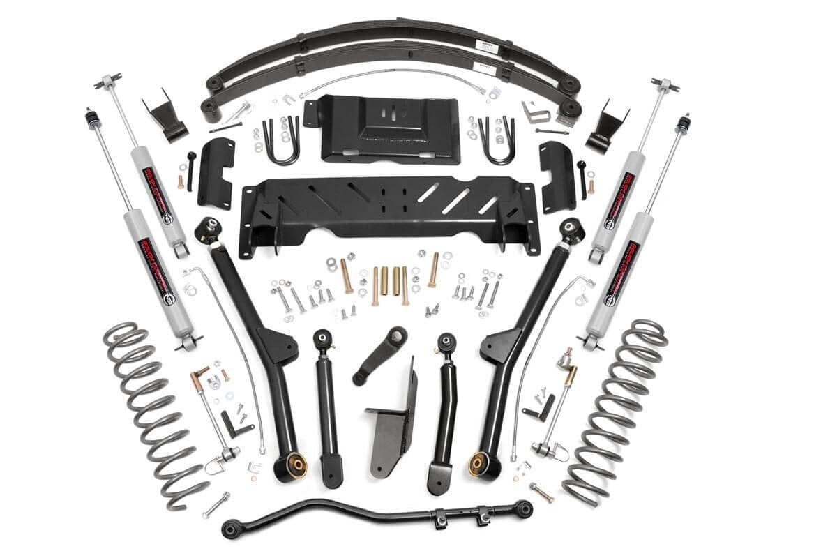 6.5" Lift Kit Rough Country for 1984-2001 Jeep Cherokee XJ | 2.5L/4.0L - 61822