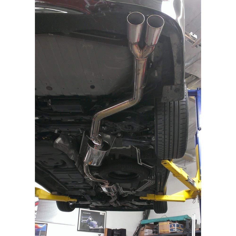 Stainless Steel Megan Racing MR-CBS-NQ12-VO Cat-Back Exhaust System