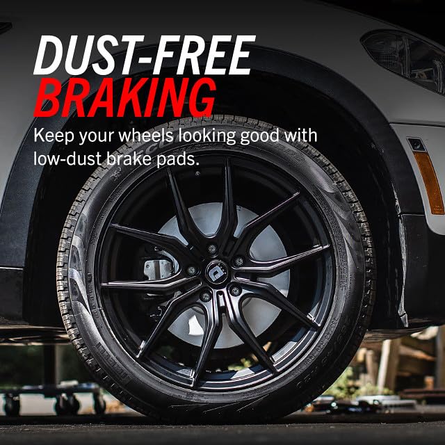 Power Stop CRK7293 Brake Rotor and Ceramic Brake Pads Coated - Front & Rear For Chevrolet Camaro 2016-2021 [Model Specific]