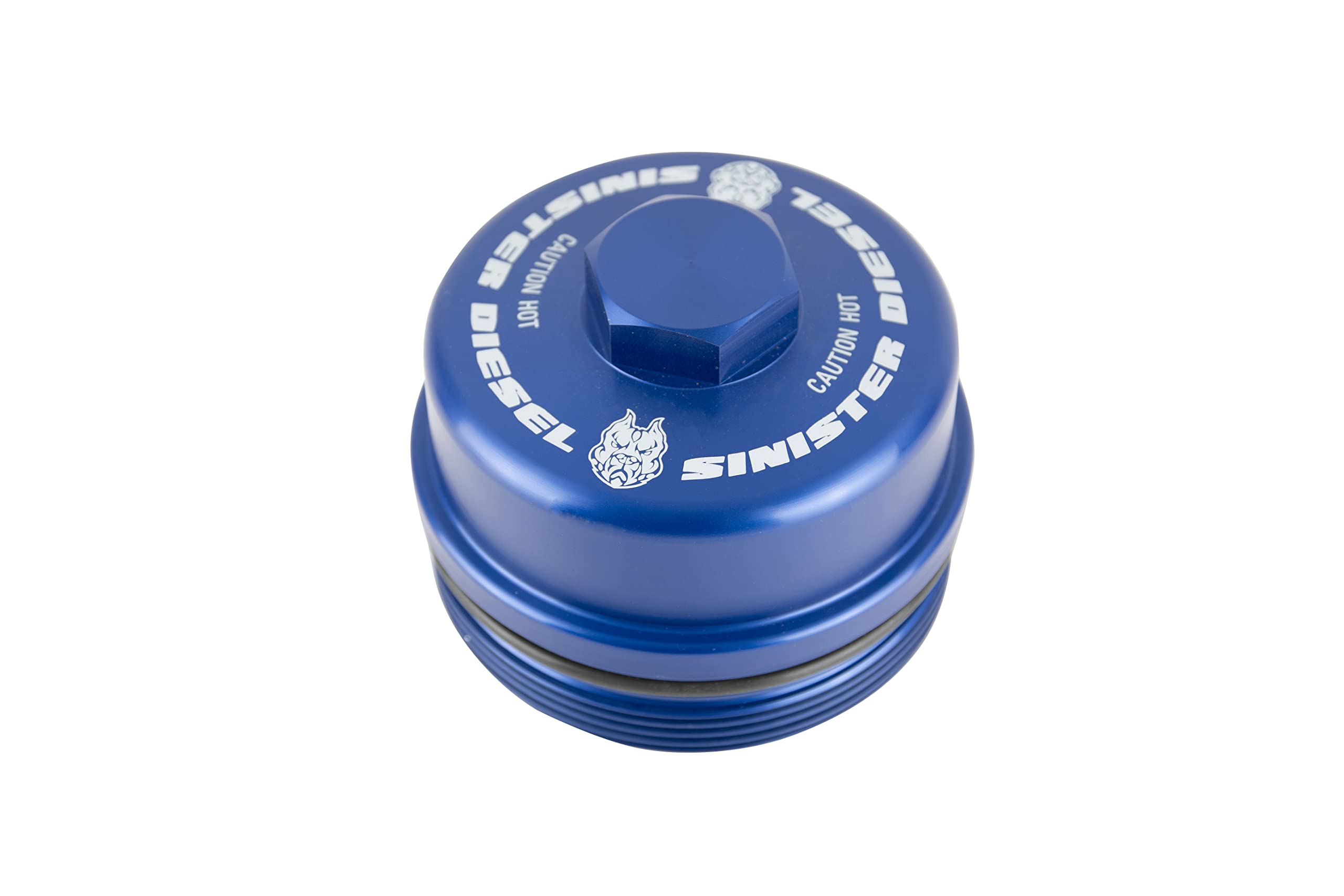 Fuel Filter Cap Sinister Diesel for Ford Powerstroke 2008-2010 6.4L