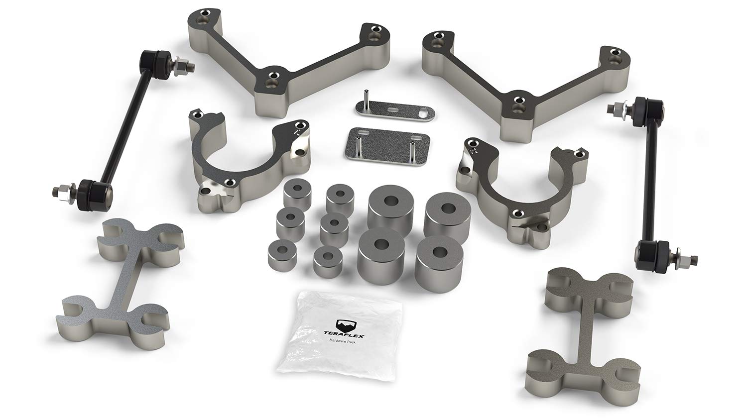 1.5" TeraFlex Renegade Lift Kit, 1 Pack, Grey