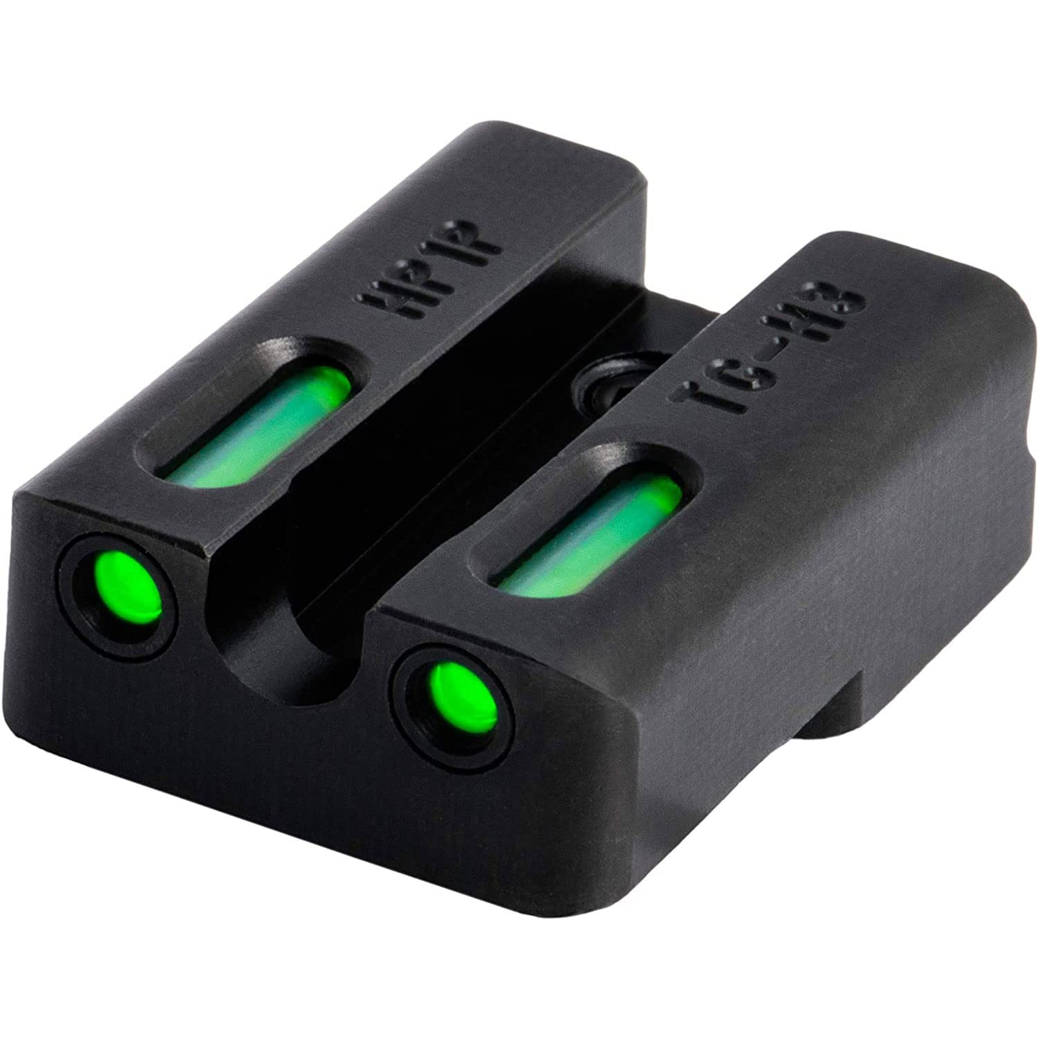 TFX Pro TRUGLO Tritium and Fiber Optic Xtreme Handgun Sights for H&K VP9, VP40, P30, P30SK, P30L, 45, and 45 Tactical Pistols, Black, One Size