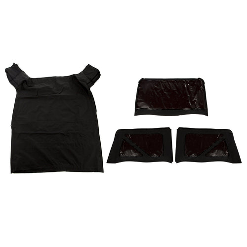 Montana Soft Top, Black Diamond | Rugged Ridge | 13766.35 | Fits 2007-2009 Jeep Wrangler JK 2-Door