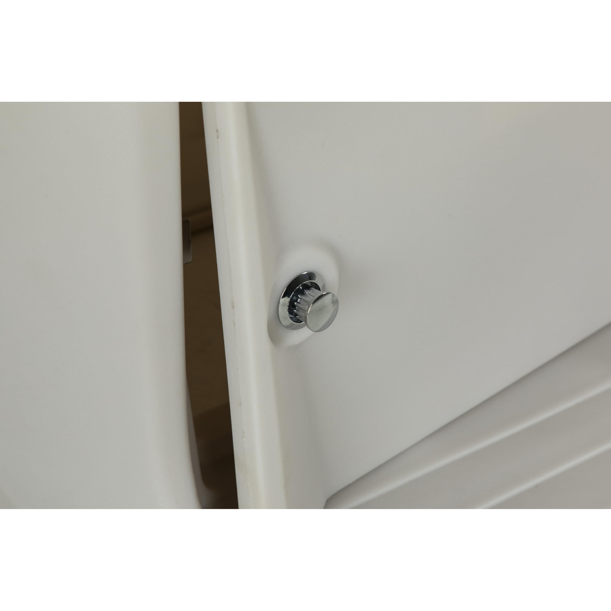 Lippert Pontoon Console Sunset Collection, Locking Dry Storage, Durable Rotationally Molded Poly Frame, Marine-Grade Hardware, Built-in Drainage Channels, 36.6" L x 37.25" W x 35" H - 2024052639