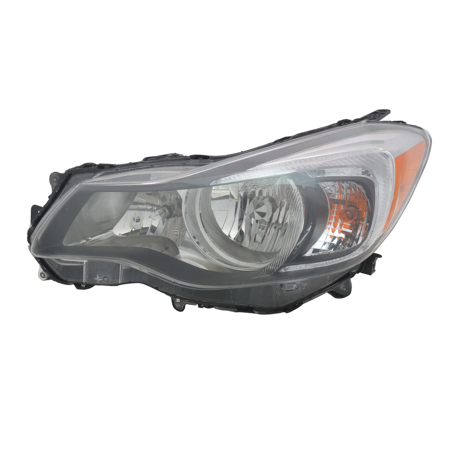 Left TYC Headlight Assembly Compatible with 2012-2015 Subaru Impreza