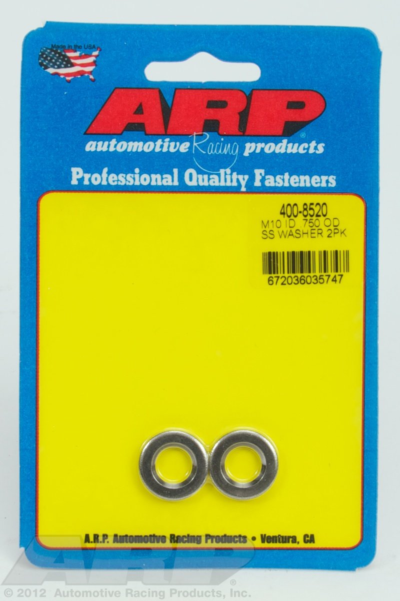 Chamfer Washer ARP (400-8520), Stainless Steel