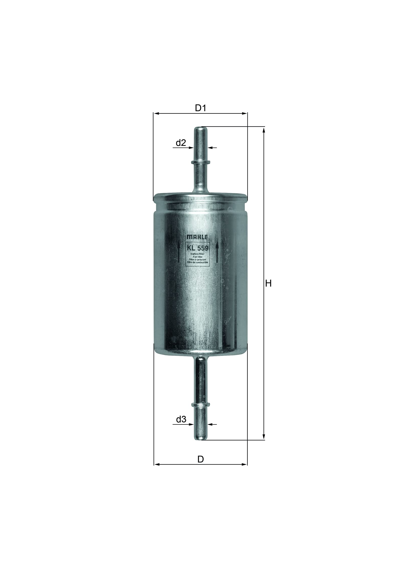 Fuel Filter MAHLE KL 559