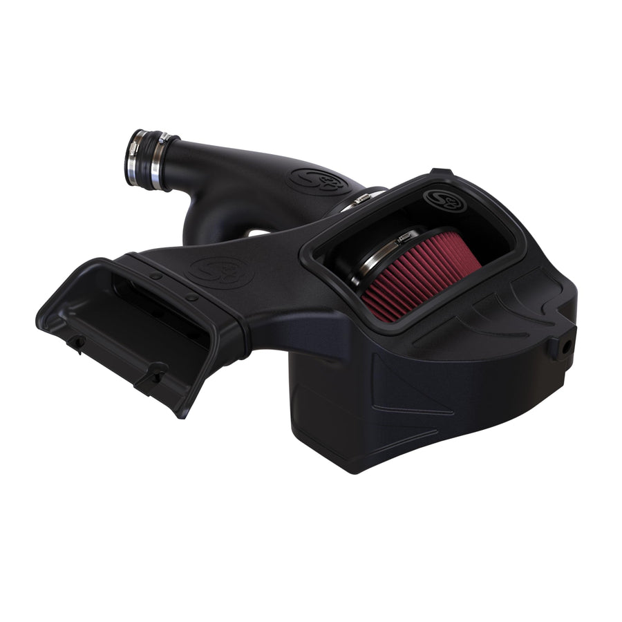 Cold Air Intake S&B Filters 75-5122 For 2018-2020 Ford F-150 2.7L & 3.5L Ecoboost (Oiled Cleanable, 8-ply Cotton Filter)