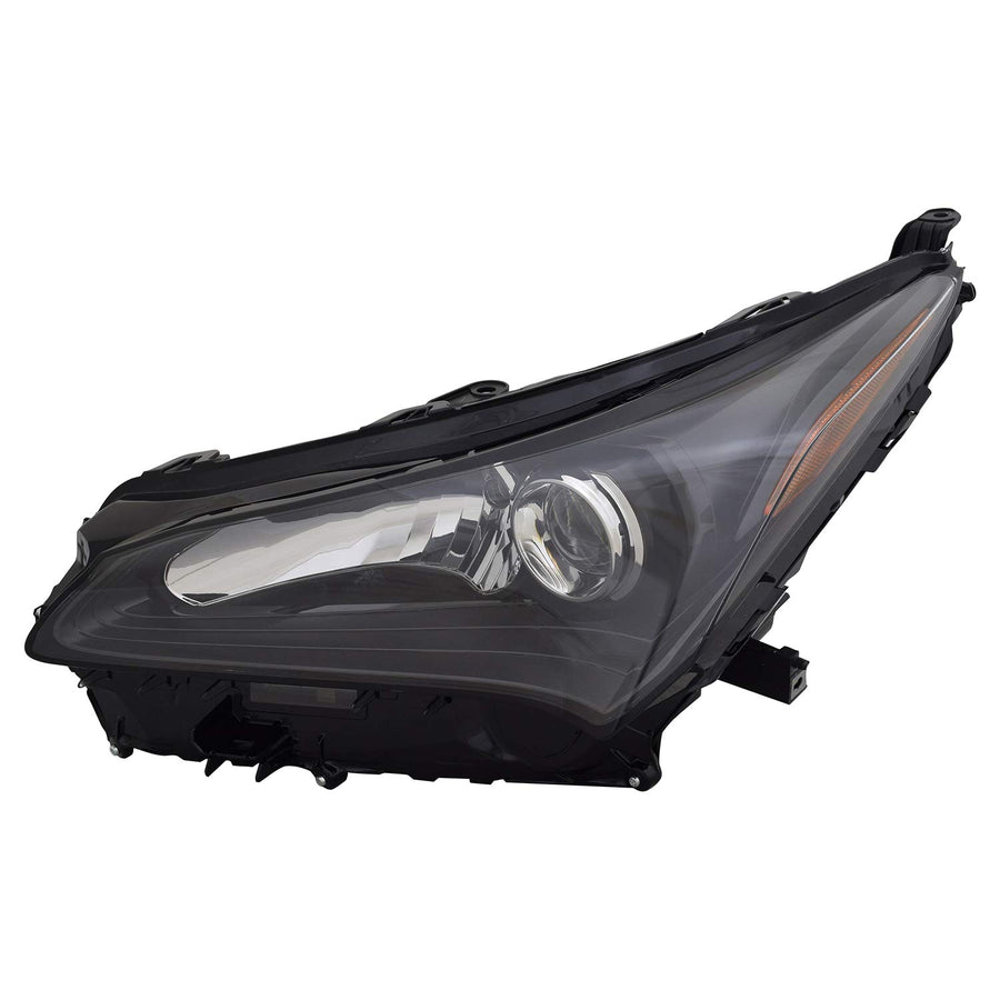 Left TYC Headlight Assembly Compatible with 2015-2017 Lexus NX200t