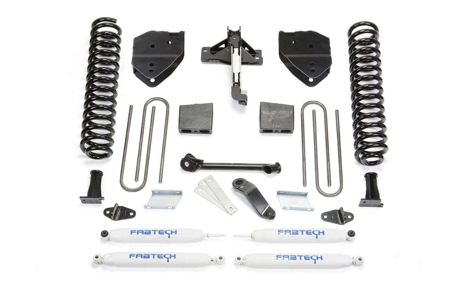 Fabtech K2217 Lift System Basic w/Shocks 6 In. Incl. Performance Shocks Basic Lift System w/Shocks