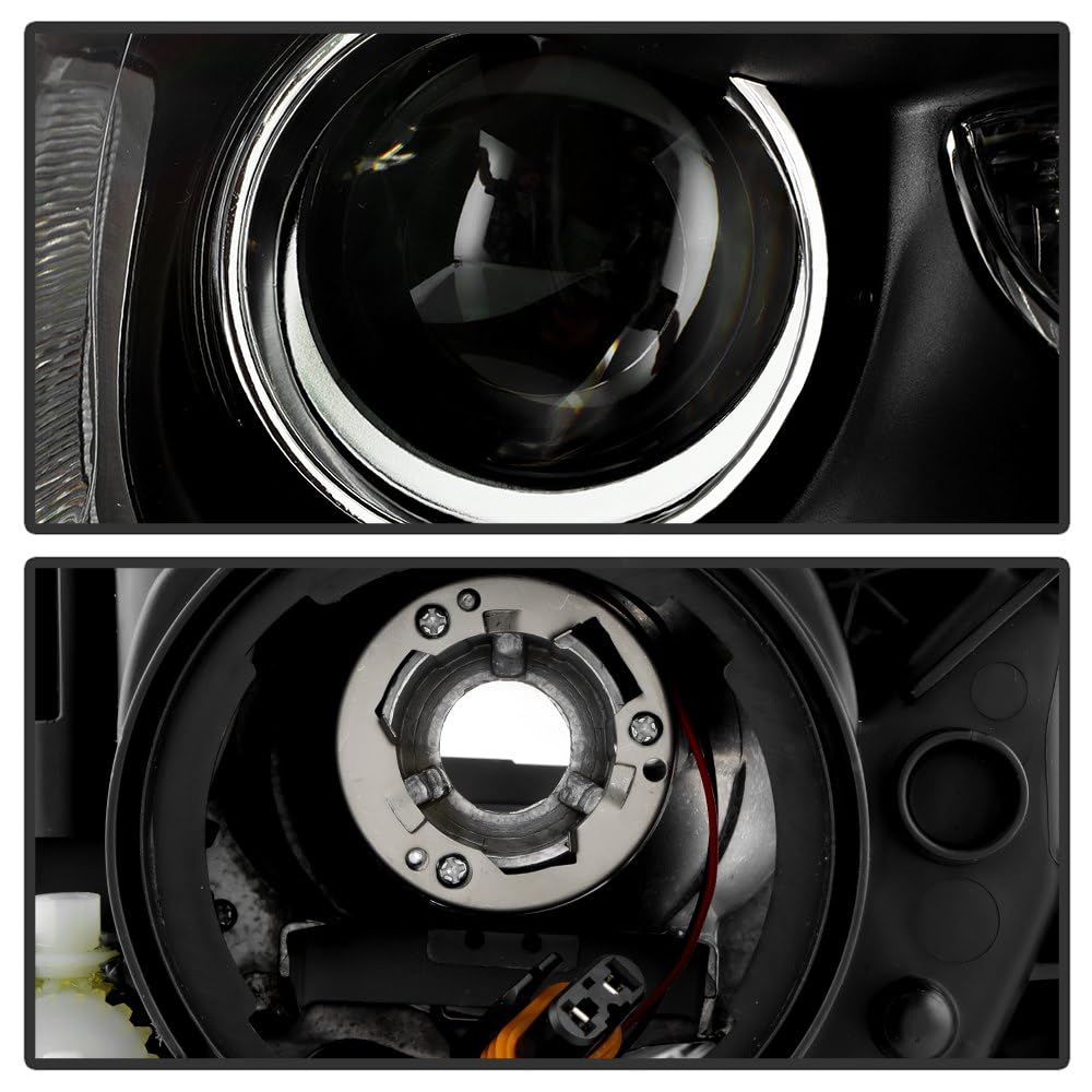 Chrysler 200 15-17 Spyder (POE) Halogen w/LED DRL Chrome Trim 8 pins Headlight - OE Right