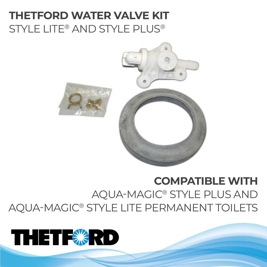 Thetford Style Lite & Style Plus 34100 Water Valve Kit