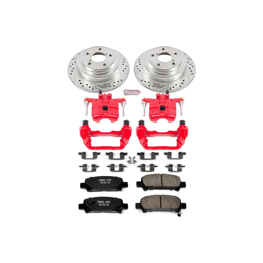Power Stop 1-Click Performance Brake Kit with Caliper For BMW M3 1995-1999 [Model Specific]