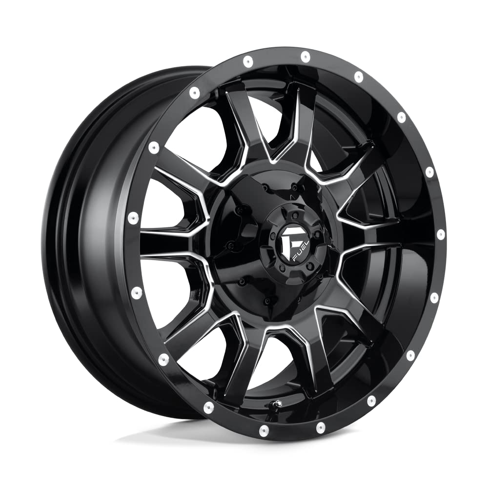 1PC Fuel D627 20X9 8X170 GL-BLK-MIL 20MM - D62720901757